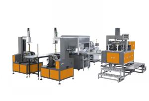 Quality Shoe Automatic Paper Box Making Machine , Box Making Equipment High Speed wholesale