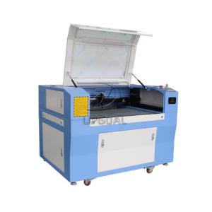 Quality Leather Co2 Laser Engraving Machine with 90W Laser Tube/900*600mm Working Area wholesale