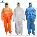 Model NO. VPT621 Disposable Nonwoven PP SMS Microporous Coveralls for Industrial