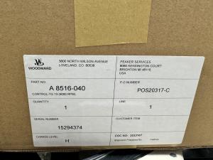 Quality Woodward A8516-040 Governor 6000rpm Valve Actuator PLC Modules wholesale
