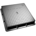 Municipal Construction Watertight Grey Cast Iron Casting Manhole Cover With