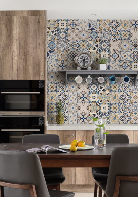 Floral Patterns Flower 300*300mm Living Room Porcelain Tile