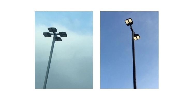Custom Automatic Solar Street Light 2700K-6500K CCT OEM ODM Service Accepted