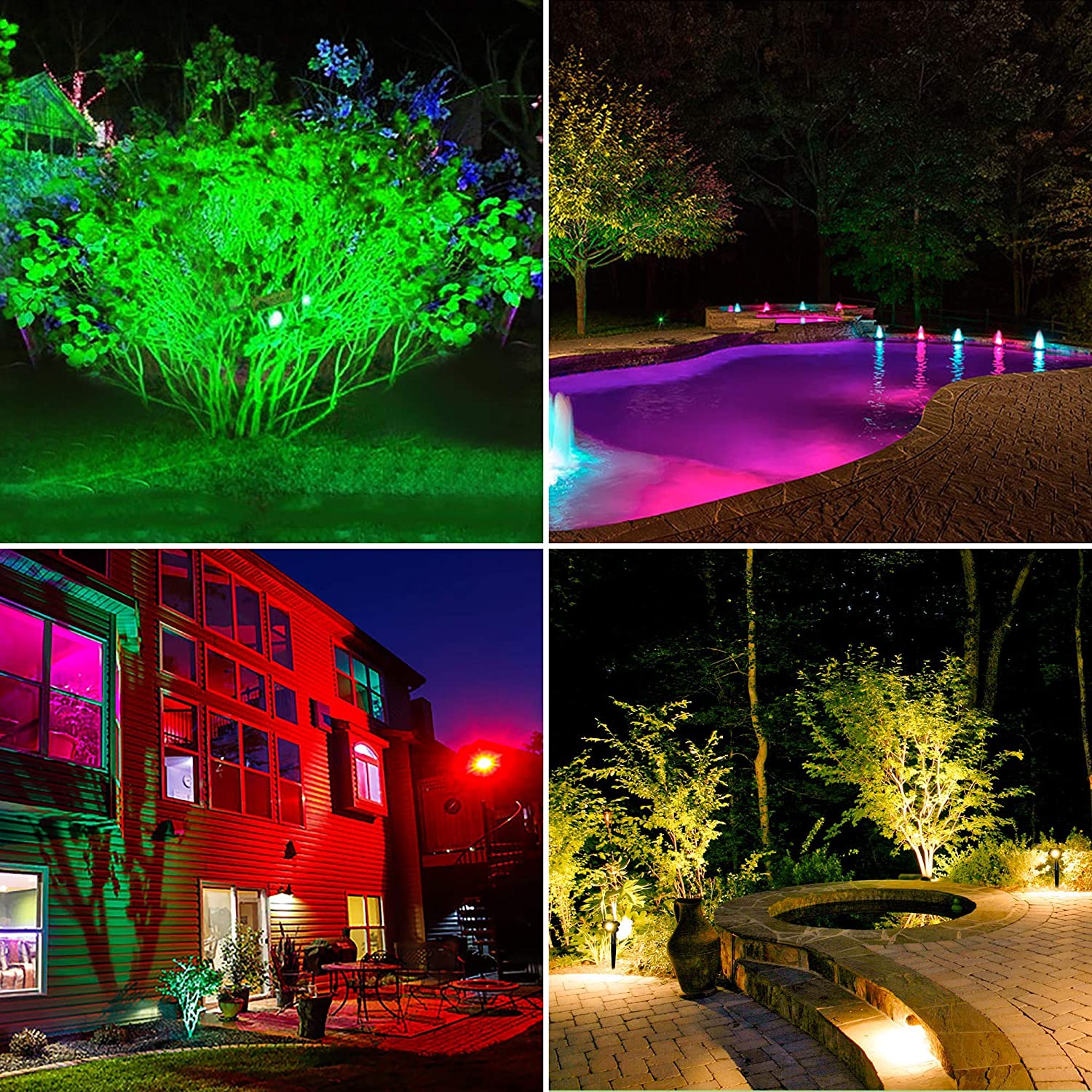 Outdoor solar lawn light