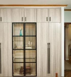 Quality Lacquer Door PVC Wardrobes For Bedroom Moistureproof wholesale