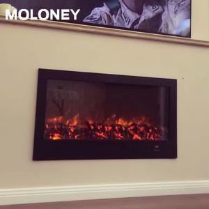 Quality 800mm Remote Control Electric Fireplace 32 Inch Christmas Decor Flame wholesale