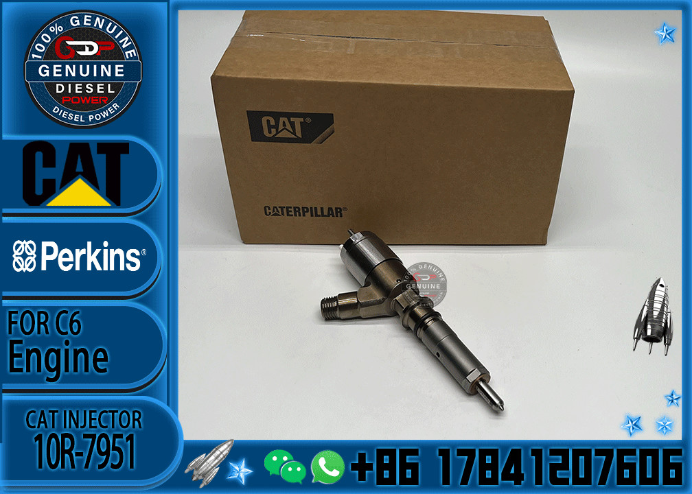 Caterpillar 10R-7675 10R-7675 10R-7951 10R-7676C6.4 E320D Engine Fuel Injector Factory direct sales