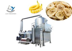 Quality 200kg Capacity Banana Chips Frying Machine With Stainless Steel Material wholesale