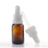 Buy cheap Aluminum Screw Cap Brown Glass Dropper Bottle 15ml Essential Oil Bottles from wholesalers