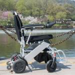 Lightweight Portable Carbon Fiber Folding Electric Wheelchair ISO13485