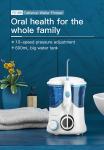 Teeth Whitening Countertop Water Flosser 600ml Electric Jet
