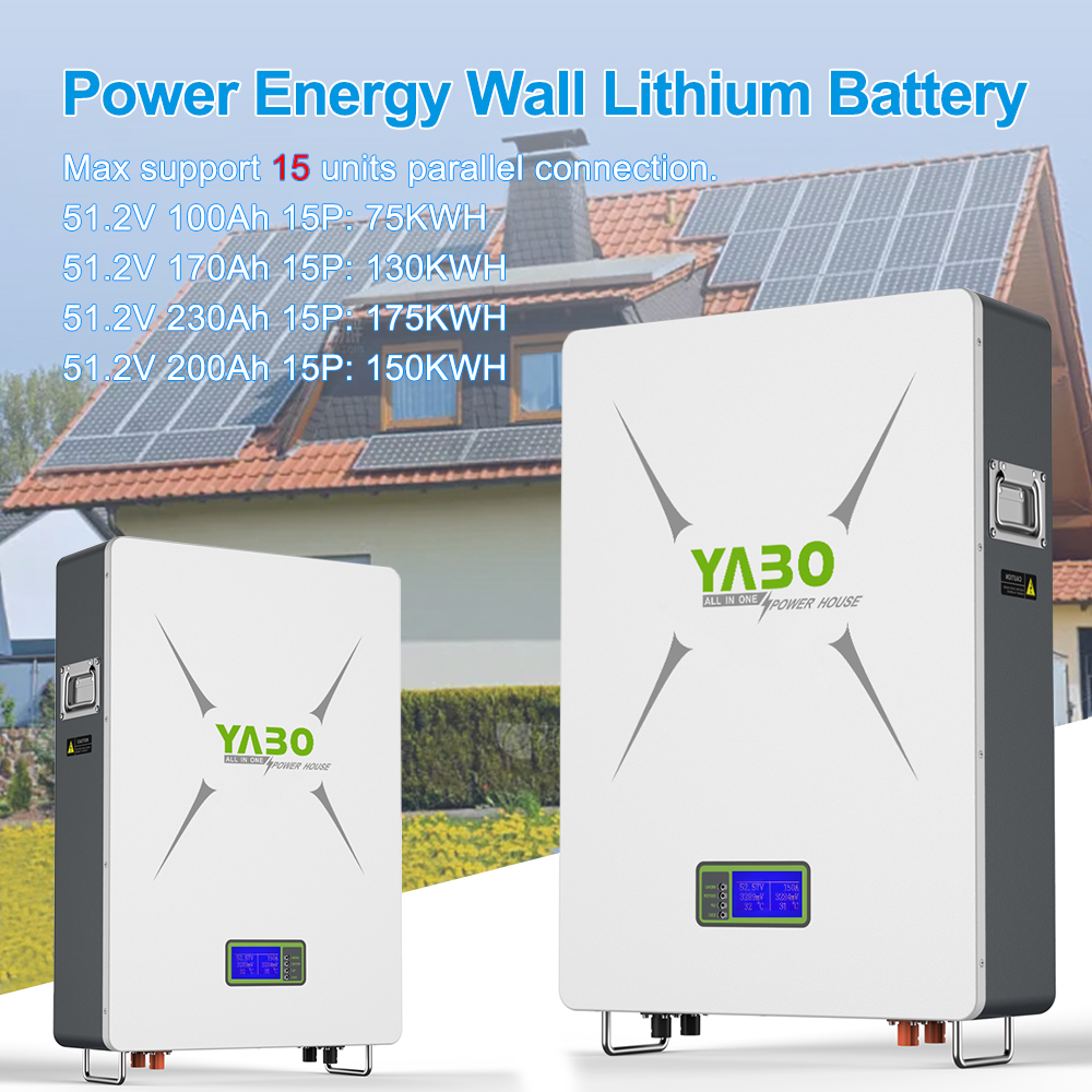 Powerwall Home Battery Backup 170Ah 200Ah 48v 100ah Lifepo4 Battery Pack