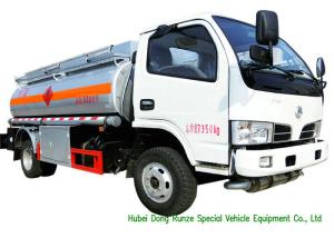Quality Carbon Steel Fuel Oil Delivery Truck For Vehicle Refueling Anti Corrosion 5000Liters wholesale