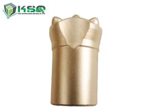 Quality 6 Buttons Short Skirt 11° Tapered Button Bit 32/34mm For Drilling Small Hole wholesale