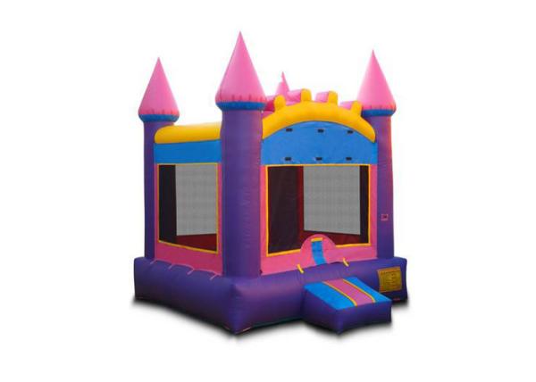 Pink Princess Inflatable Bounce House Attractive Inflatable Bouncer Castle