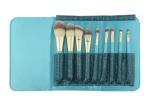 Eco Complete Natural Foundation Eye Makeup Brushes Professional Set 9pcs