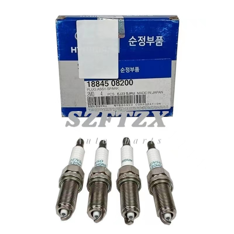 Genuine New Auto Spark Plugs 1884508200 10cm 4Pcs For HYUNDAI Genesis Coupe