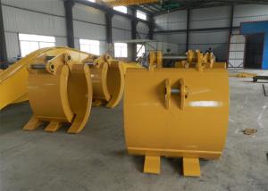 China Multi Purpose Rotating Excavator Bucket  , Rotating Log Grab Support Rod Equipped on sale