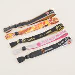 RFID Polyester Woven Wristband for Evening/Party/Festival and Gift ,wristband