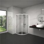 6mm tempered glass 900x900x2000mm Bathroom Curved Corner Shower Enclosure ,