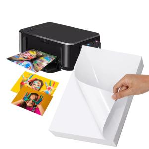 Quality Aqueous Printing 130gsm Matte Coated Photo Paper Sheets wholesale