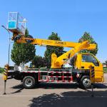 hydraulic telescopic boom elevating high altitude working height aerial work