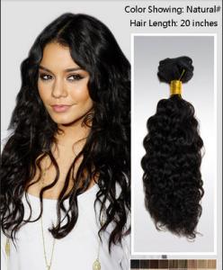 Quality Elegant 25 Inch / 26 Inch Curly Human Hair Wigs / brazilian curly hair extensions wholesale