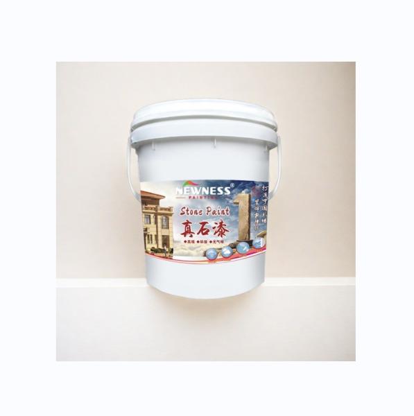Exterior Texture Wall Coat with 5000 Times Scrub Resistance and Natural Stone