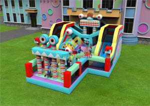 Quality Inflatable Theme Amusement Play Equiment Slide Park Colorful Aqua Park For Toddlers wholesale