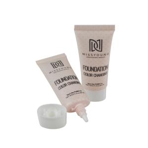 Quality Screw Flip Top Cosmetic Plastic Squeeze Tube Packaging Lotion Cosmetic Soft Tube for sunscreen lotion wholesale