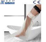 Comfortable Waterproof Leg Dressing Cover Leg Shower Protector Latex Free