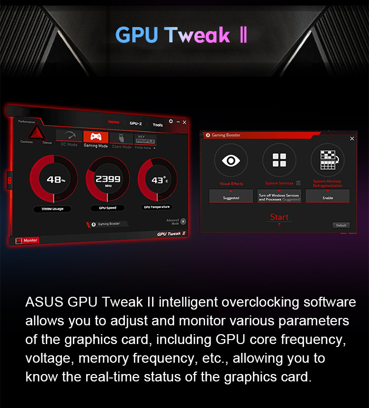 Fan Cooler RTX 2060 Graphics Card PCIE 3.0 12GB GDDR6 DUAL-RTX2060-12G-EVO