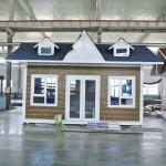 Galvanized Steel Frame Prefab Tiny House On Wheels For Space-Saving Solution