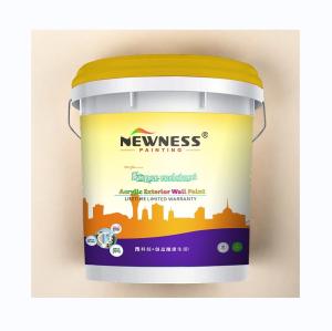 Quality CAS No. 9003-01-4 High Weather Resistance Exterior Wall Emulsion Paint for Building wholesale