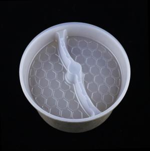 Quality Biodegradable Paper Salad Bowls With Lids Food Grade Brown Container wholesale