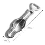 Etched Die Cast Metal Bottle Opener Crocodile Bottle Opener 165*40MM