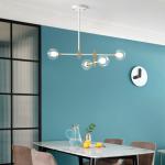 LED Glass Chandelier Lustre home interior lighting Magic Bean Chandelier(WH-MI