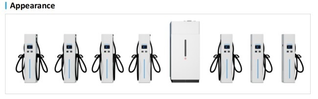 720kW Electric Vehicle Charging Pile Floor Standing Pile Charger