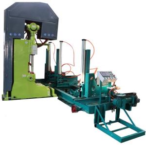 Quality 60'' Heavy-duty CNC Wood Saw Machine Vertical Band Sawmill Commercial Log Cut Saw for timber wholesale