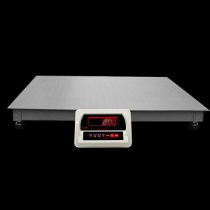 Quality 220V Stainless Steel Floor Scales Industrial Grade Double Weighing Frame wholesale
