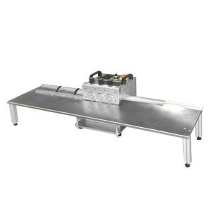 Quality Multiple Blades LED strip Aluminum PCB Depaneling Cutting Machine wholesale