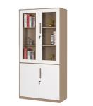 Melamine Office Filing Cabinets Furniture Glass Door Combination Filing Cabinet