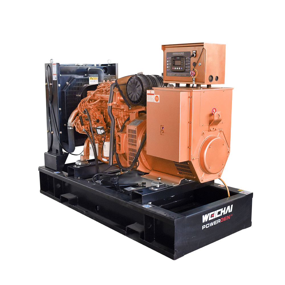 90kw open type power marine Weichai water cooled electricity diesel generator