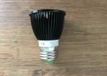 Black IP20 AC 110V 5W LED Spot E27 45 Degree Beam Angle / LED Spotlight Bulbs
