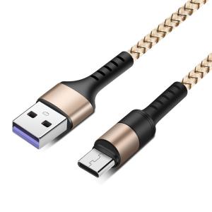 Quality USB 3.0 Nylon Charging Cable , Nylon Braided Micro Usb Cable For Samsung Phone wholesale