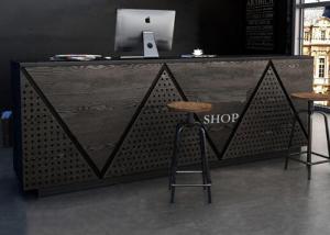 Quality Contemporary Retail Checkout Counter For Cash Register Customized Logo / Color wholesale