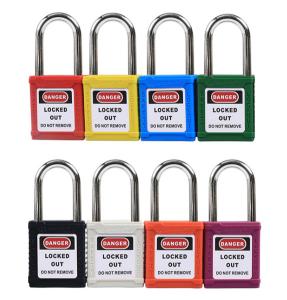 Quality Lockout Tagout Safety Industrial Padlock Yellow Blue Green Red wholesale