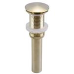 Polished Nickel Pop Up Drain Assembly Bathroom Drainage Fittings Gold Plate