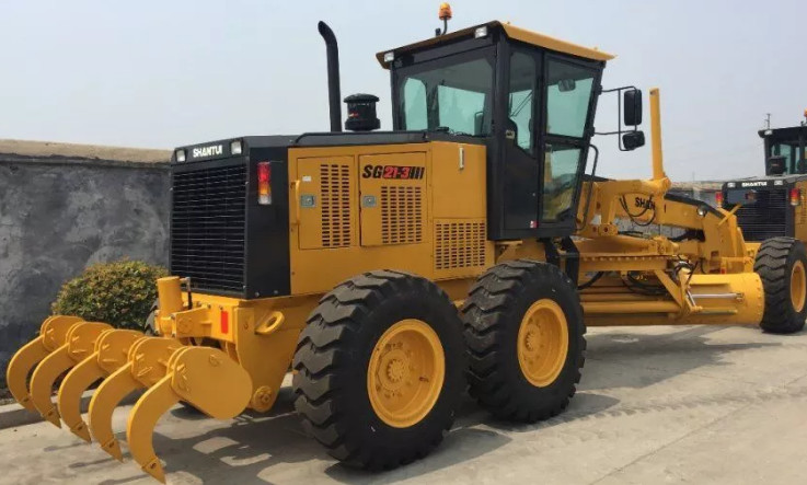 Shantui Official Mini Tractor Road Grader 12 Ton 140HP Hydraulic Gear Pump 140HP SG14 Motor Grader