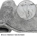 Pile Height 2cm Latex Backed Bath Mats